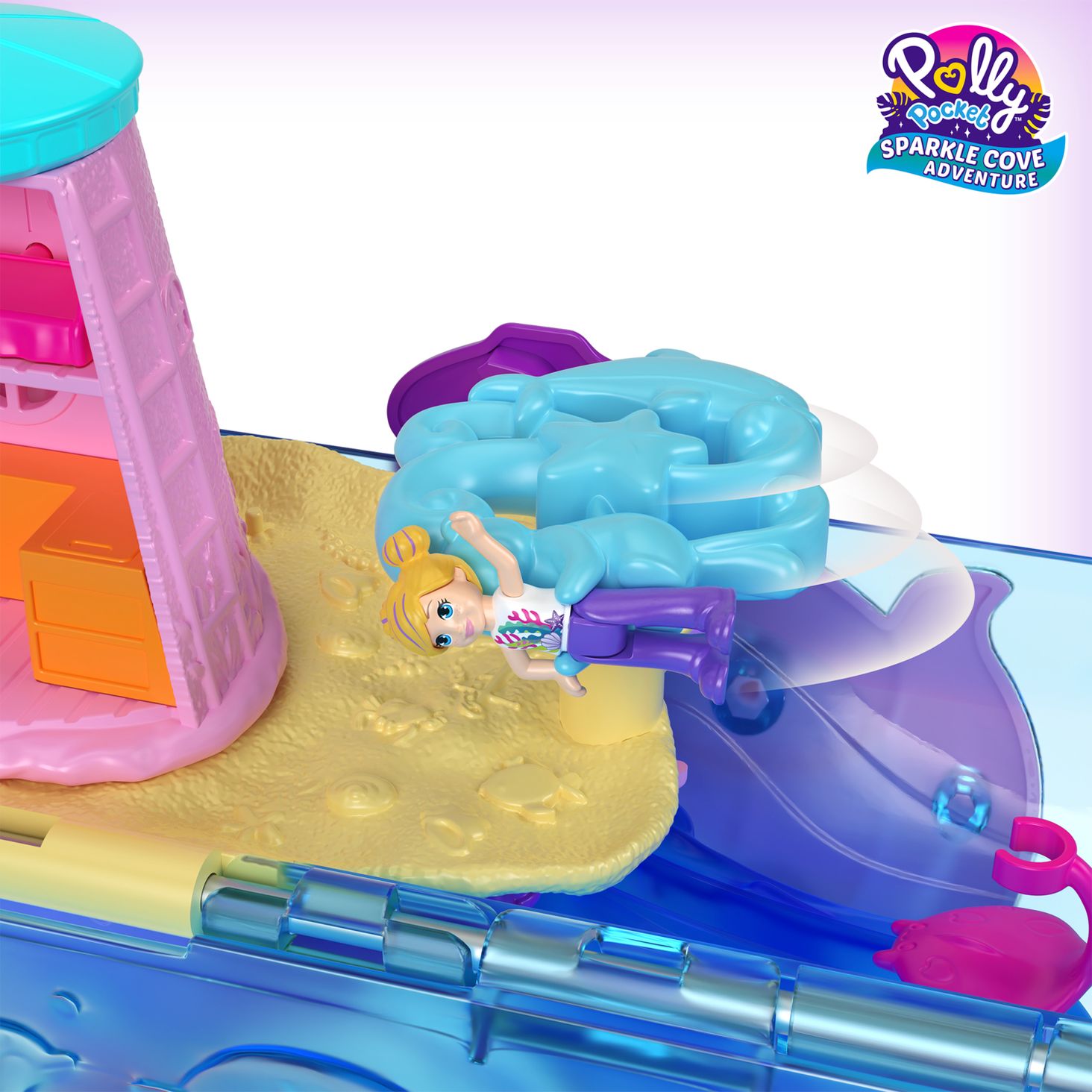 Polly Pocket Wyspa skarbów Kuferek 3