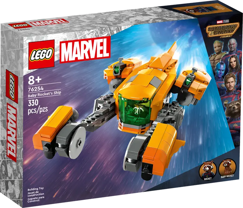 LEGO Marvel 76254 Statek kosmiczny małego Rocketa