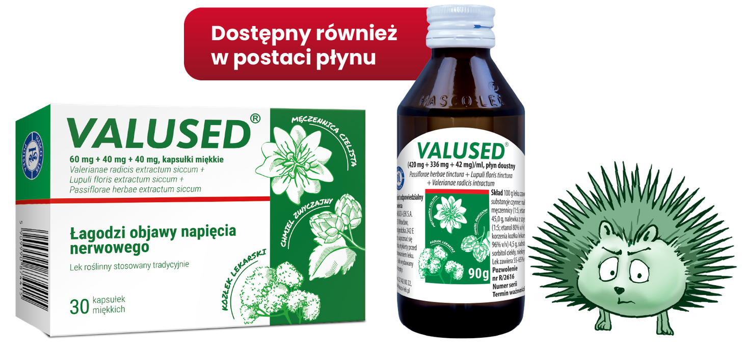 Valused 30 kapsułek - płyn