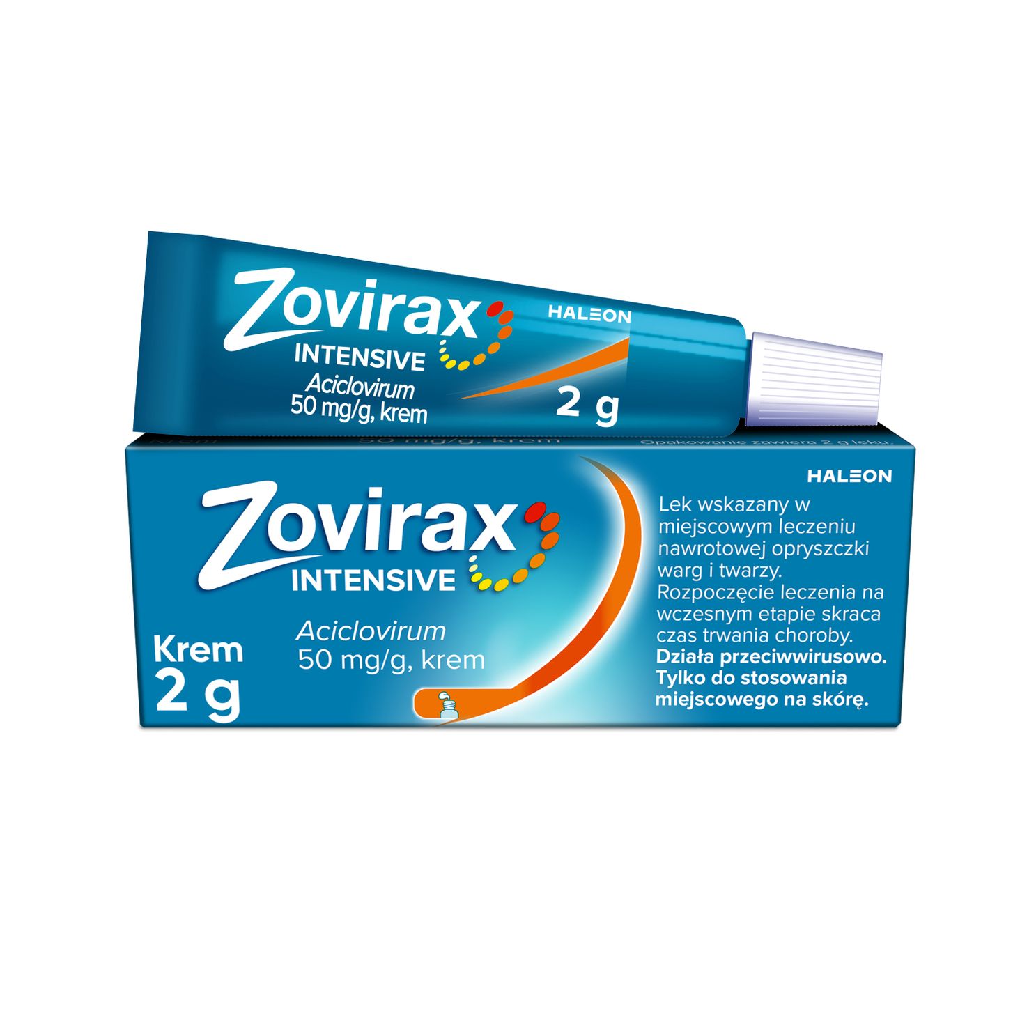 Zovirax Intensive 50 mg/g Krem 2g - 1