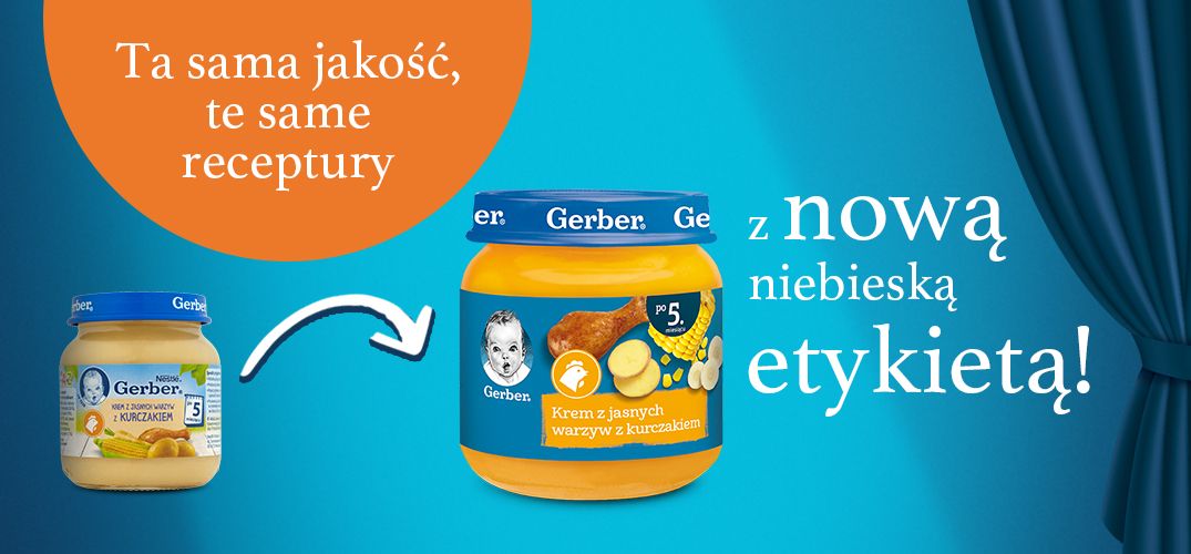Gerber Krem z jasnych warzyw z kurczakiem - 2