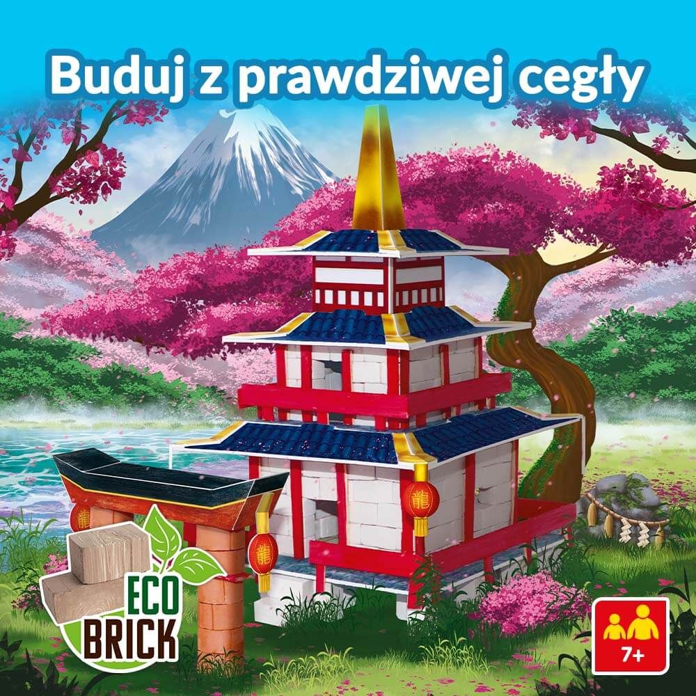 Klocki ceramiczne Brick Trick Travel - Pagoda