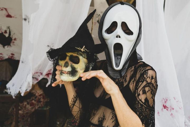 jak zrobić maskę na halloween