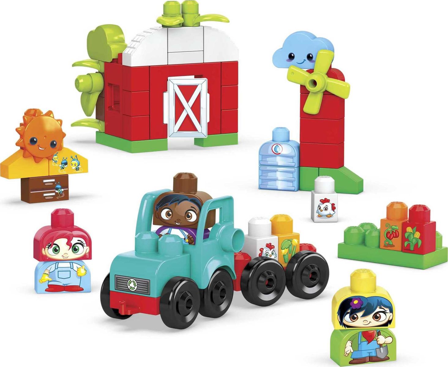 Mega Bloks Ekofarma Zestaw klocków EKO HDL07 2