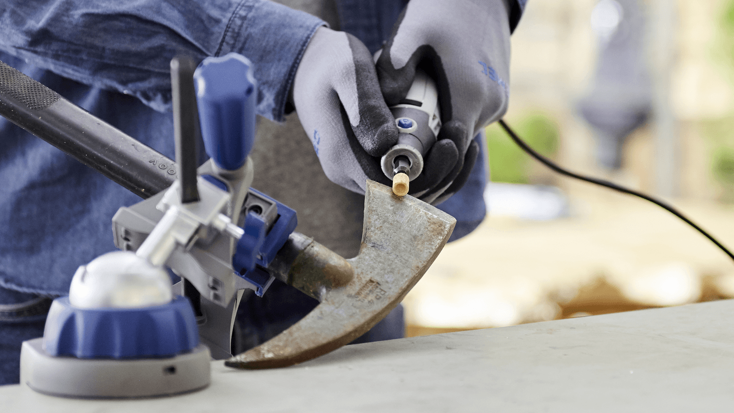 Dremel Kamień szlifierski z tlenku glinu 9,5 mm (932) - 4