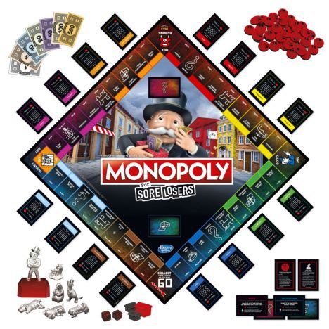 Monopoly Dla Pechowców E9972 Zawartość zestawu