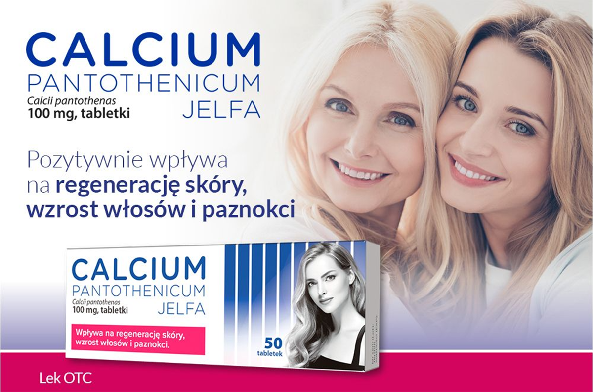 Calcium Pantothenicum 100 mg 50 tabletek Zdjęcie główne