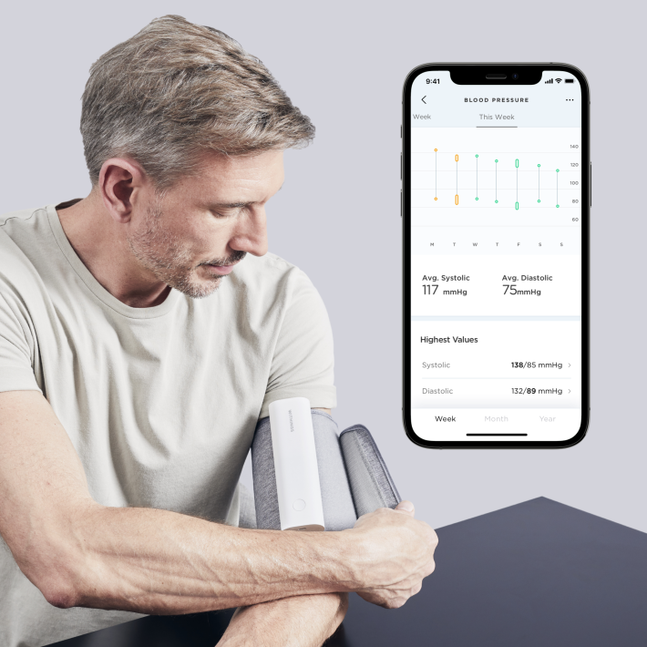 Withings BMP Connect wykrywanie zakłóceń