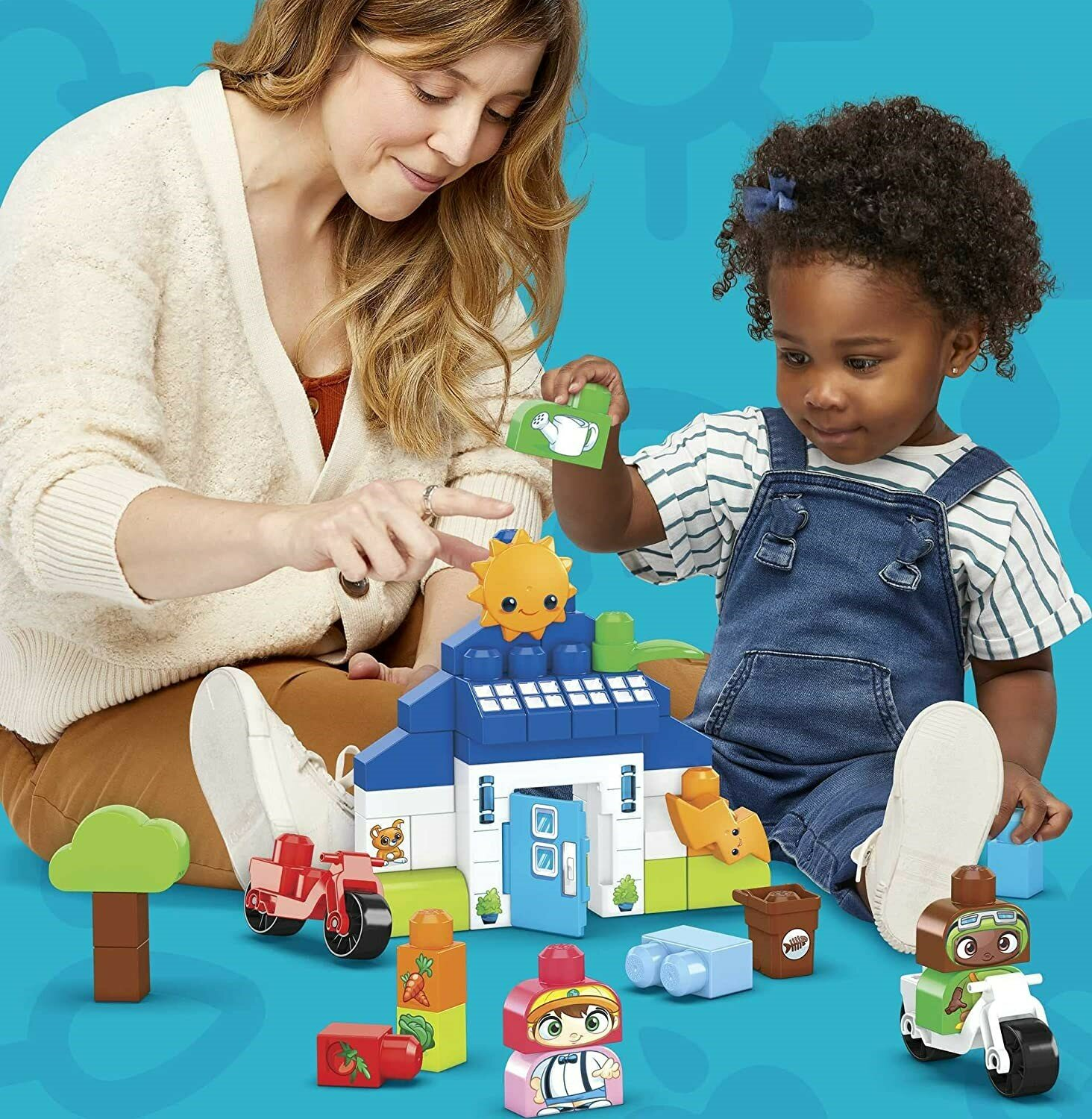 Mega Bloks® Green Town™ Ekodomek „Buduj i ucz się” 3