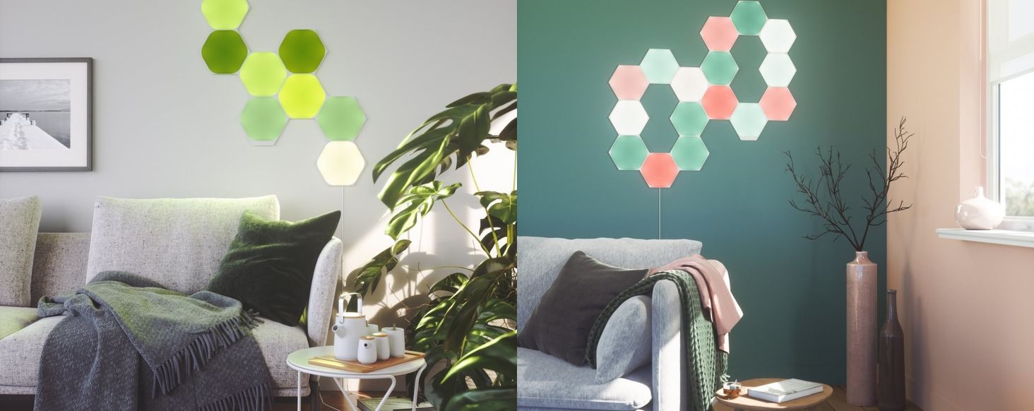 Nanoleaf aranżacja