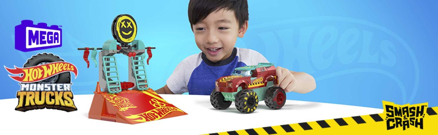 MEGA Hot Wheels Monster Trucks Demo Derby