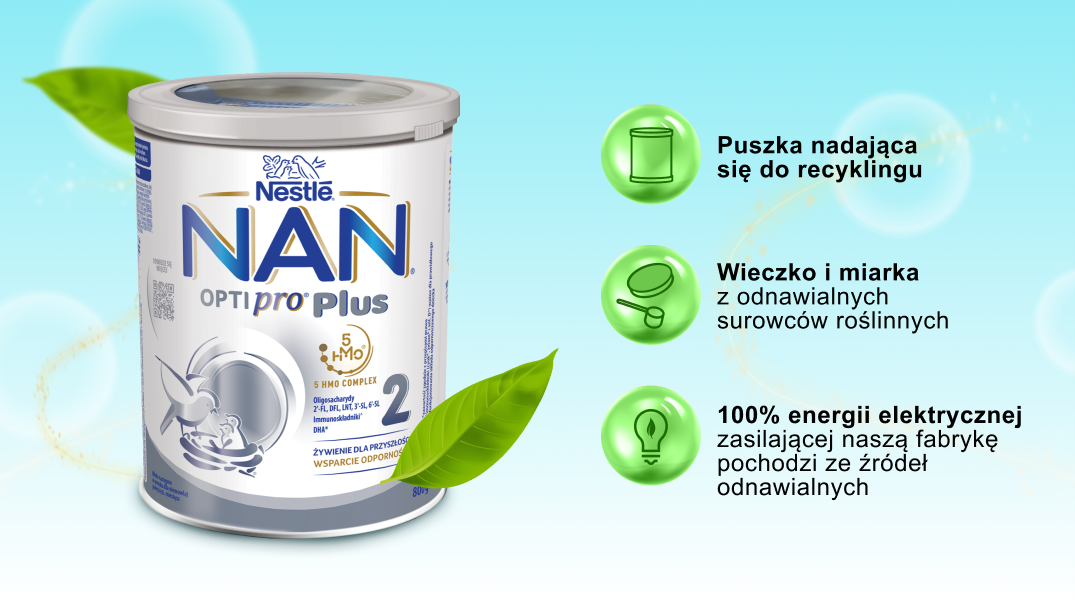 NAN OPTIPRO® Plus 2 dbamy o rozwój