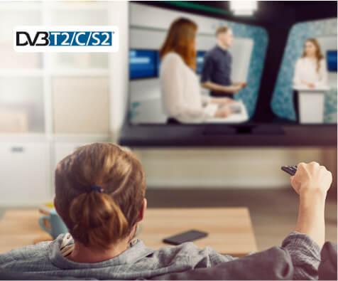 DVB‑T2/C/S2