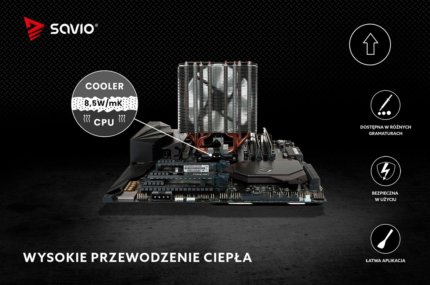 Wyróżniająca się przewodność cieplna