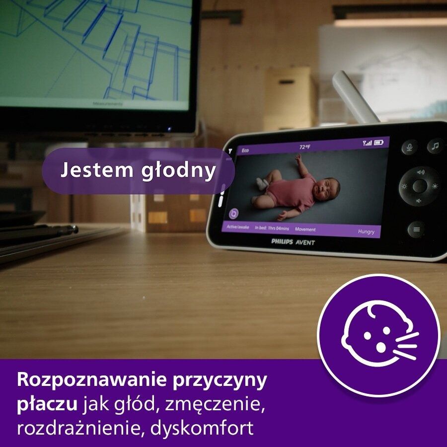 PHILIPS Avent SenseIQ Full HD śledzi oddech SCD971/26 - 3