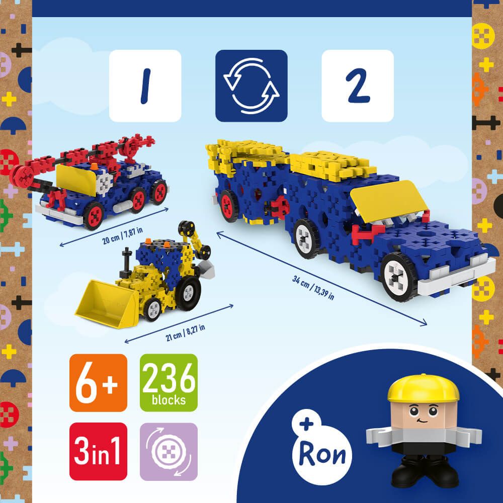 Connect 3w1 – Pojazdy budowlane/SUV z przyczepą
