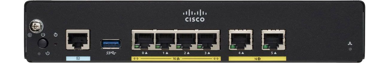 Cisco C931-4P porty
