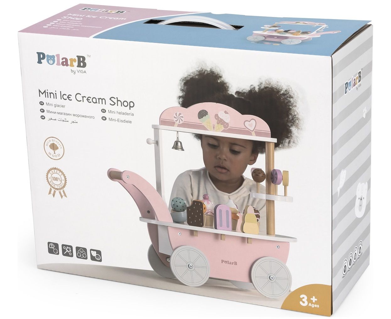Viga Toys Mini Ice Cream Shop -1