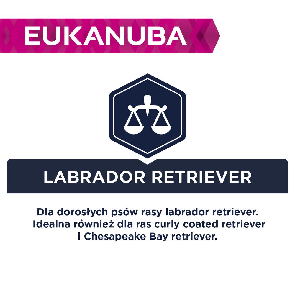 Eukanuba Dorosłe psy rasy rasy golden retriever