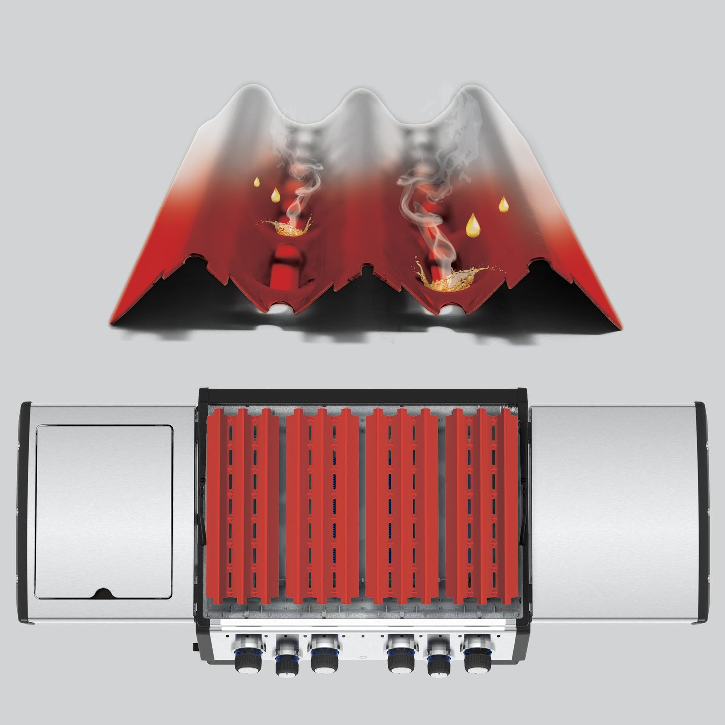 Broil King Royal Shadow - aromatyzery