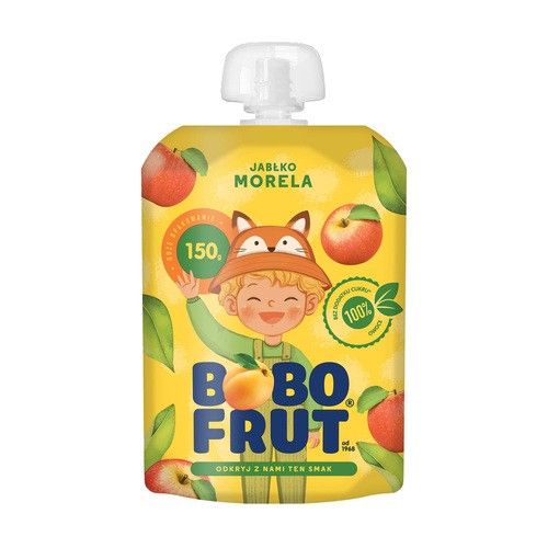 Bobo Frut Mus W Tubce Jabłko Morela - 1