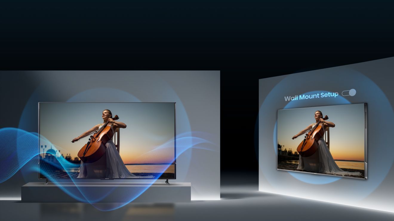 Hisense tv konfiguracja uchwytu ściennego