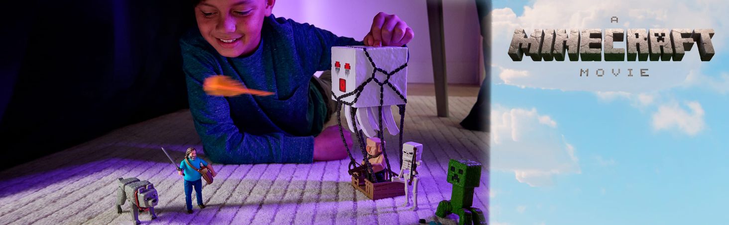 Mattel Minecraft Movie Atakujący Ghast