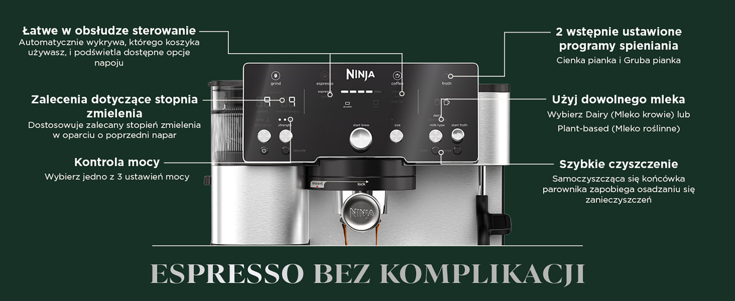 Ekspres Ninja ES501EU Zdjęcie 10