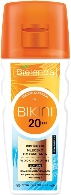 Bielenda Bikini 20SPF Nawilżające mleczko do opalania 175ml Opinie i