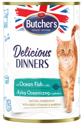 Butcher's Delicious Dinners z rybą