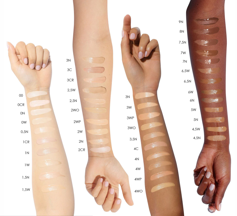 Dior Forever Skin Glow podkład kolory