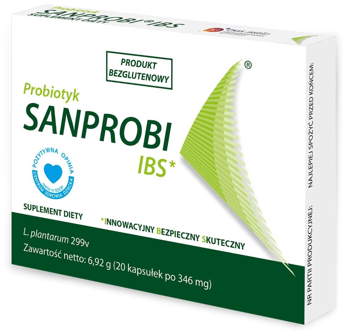 Sanprobi IBS Probiotyk 20 Kaps. - 1