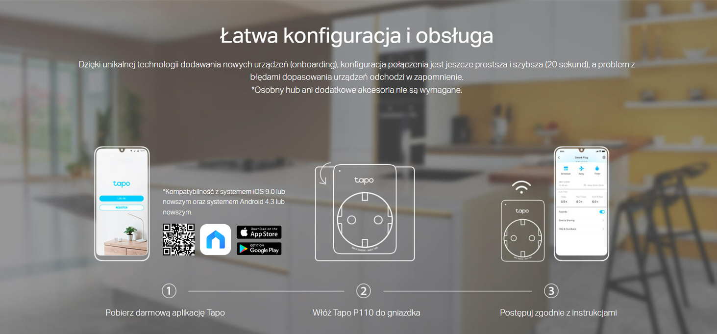 Tp-Link Mini Smart Plug WiFi Tapo P110
