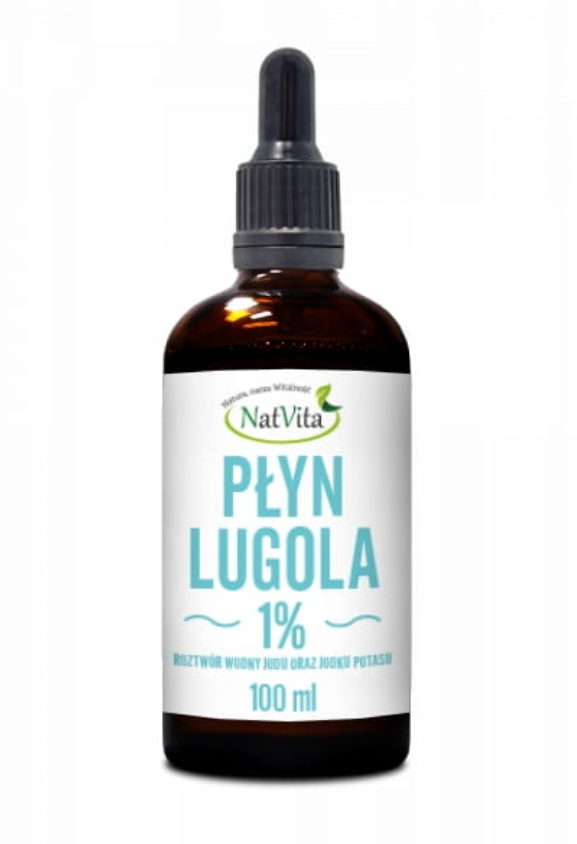 Natvita Płyn Lugola 1% 100ml