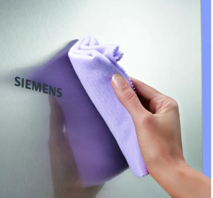 serie iQ500 KA93GAIEP Mniej czyszczenia: antiFingerprint.