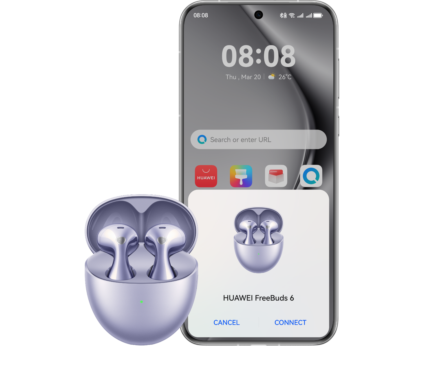 HUAWEI Parowanie zbliżeniowe