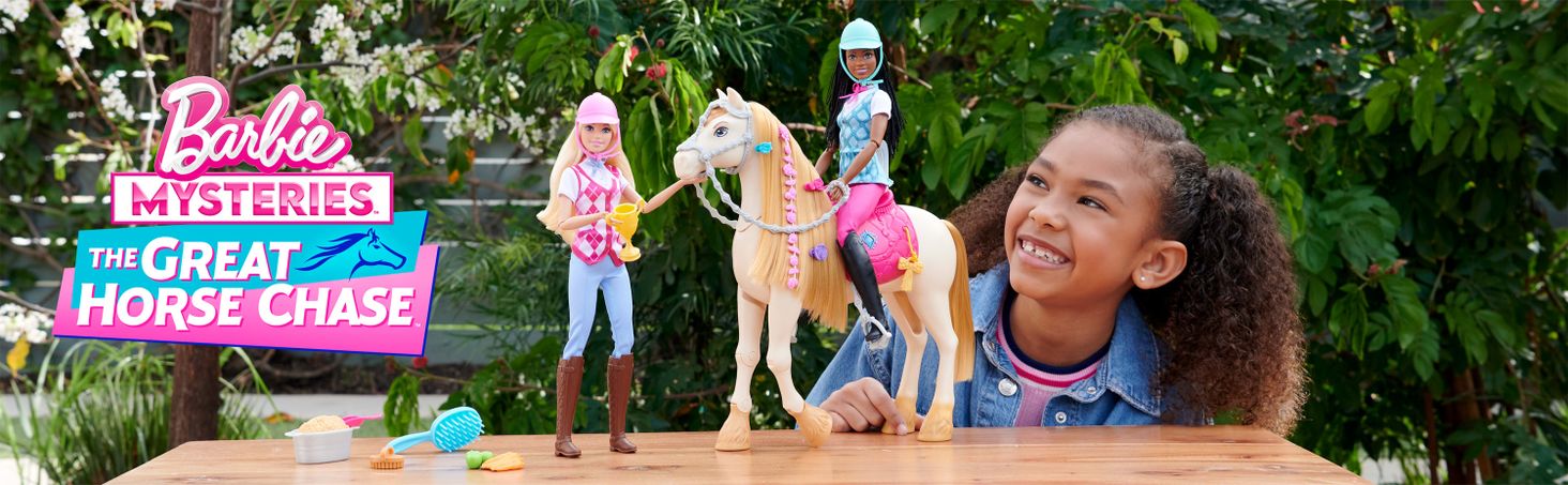 Barbie Tańczący koń Interaktywna zabawka