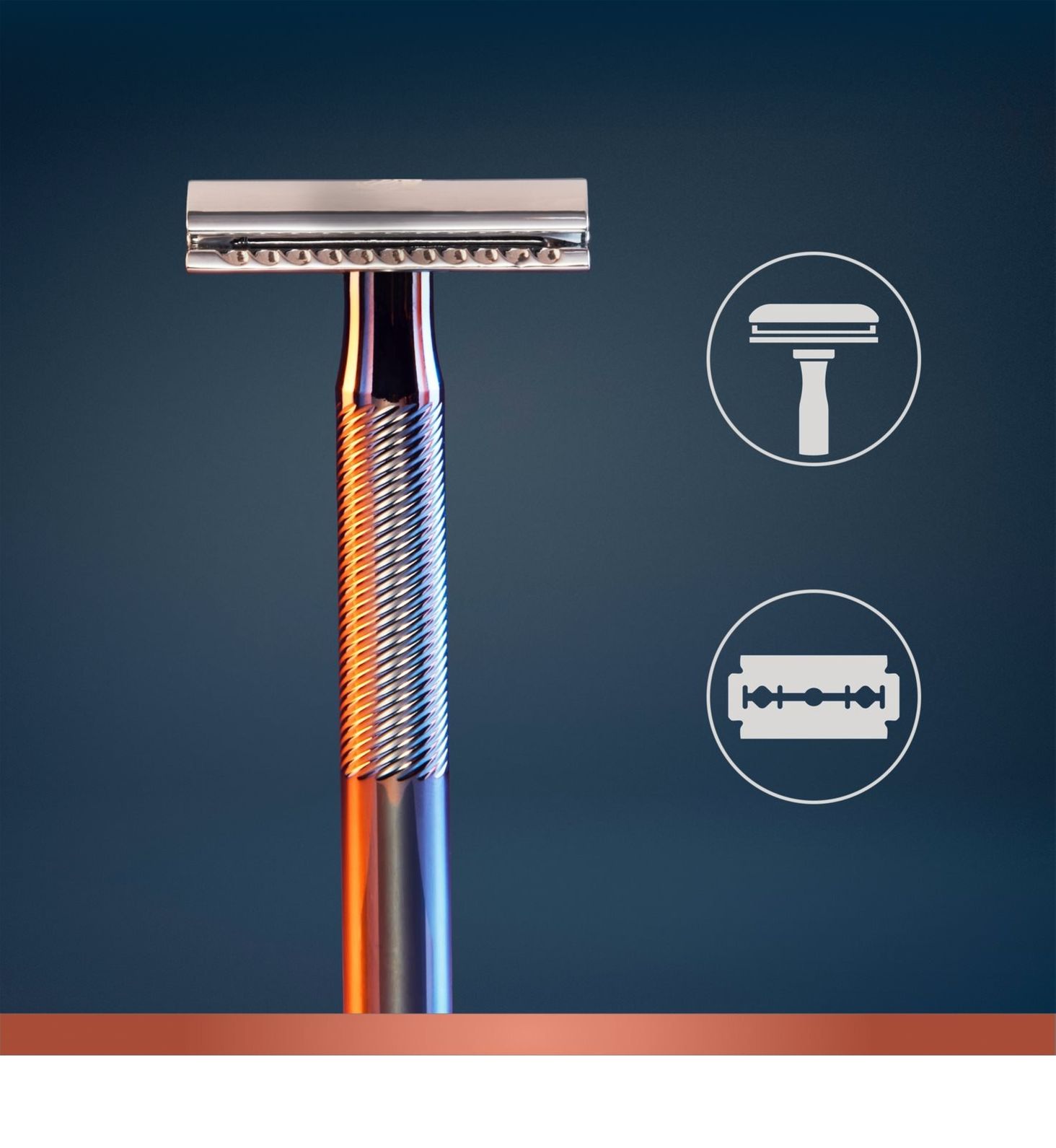 King C Gillette Double Edge+ 5ostrzy zdj produktu 5
