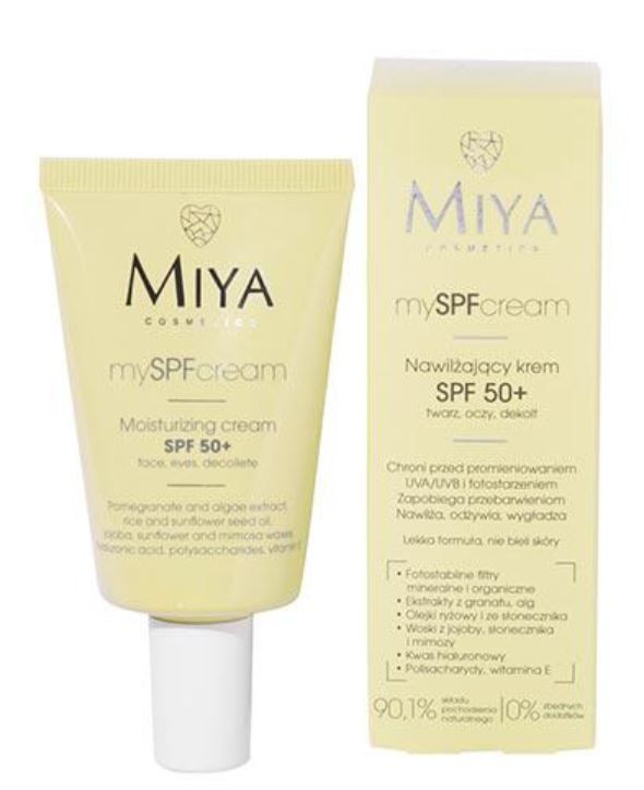 Miya Nawilżający krem SPF 50+