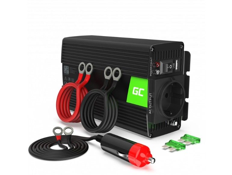 Green Cell 12V na 230V 500W/
