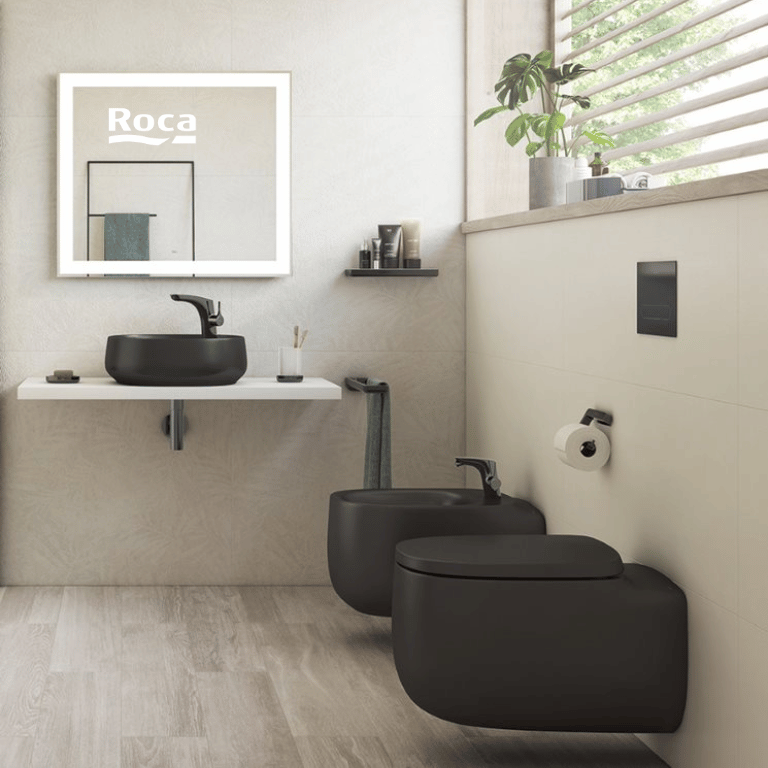 Roca Słupek Łazienkowy 40 Cm Extra Slim Jasny Dąb 3