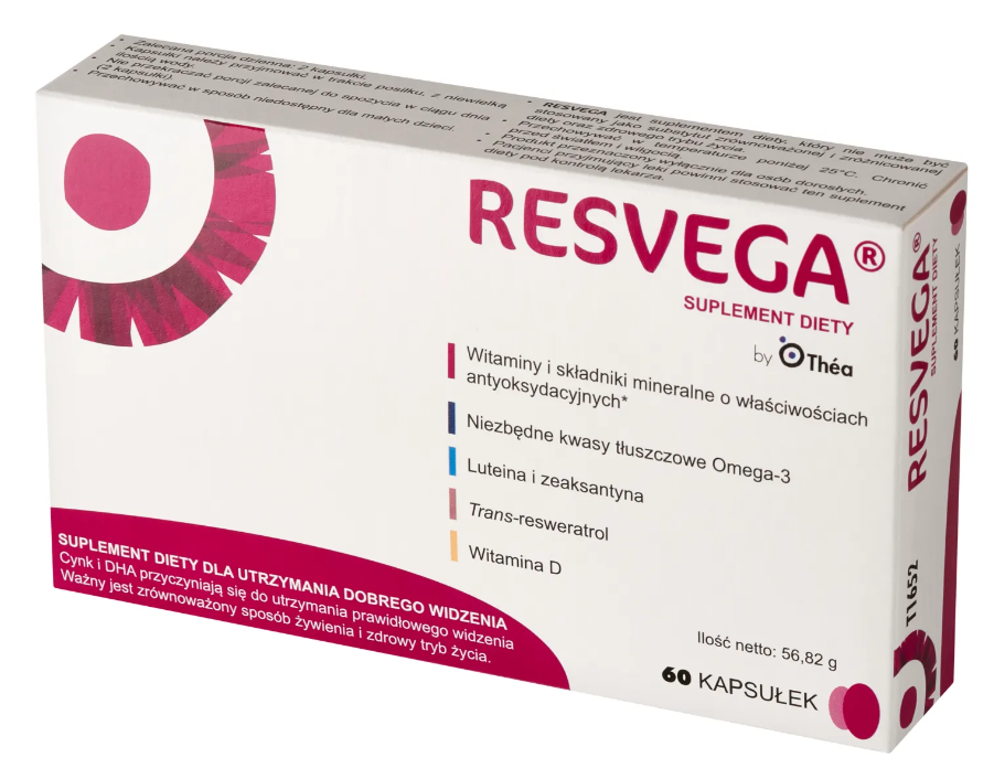 Resvega 60 kapsułek - 2
