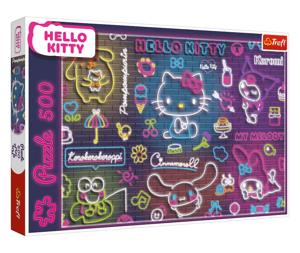 Puzzle Hello Kitty 500 el. Neon Hello Kitty