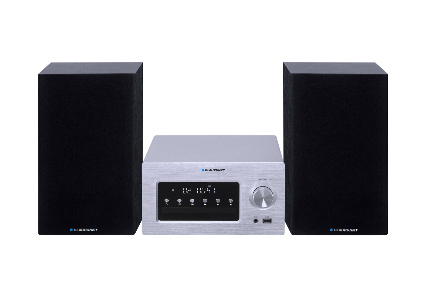 Mikrowieża z Bluetooth i odtwarzaczem CD/USB MS70BT