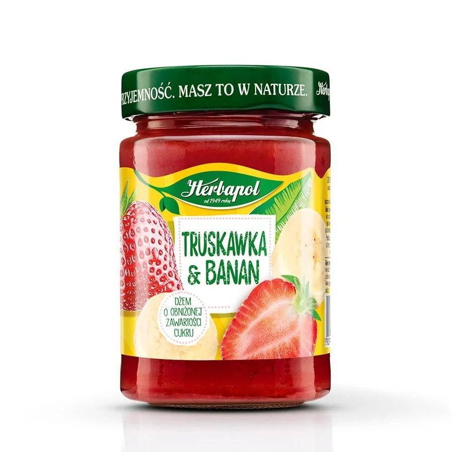 Herbapol dzem truskawka banan 1
