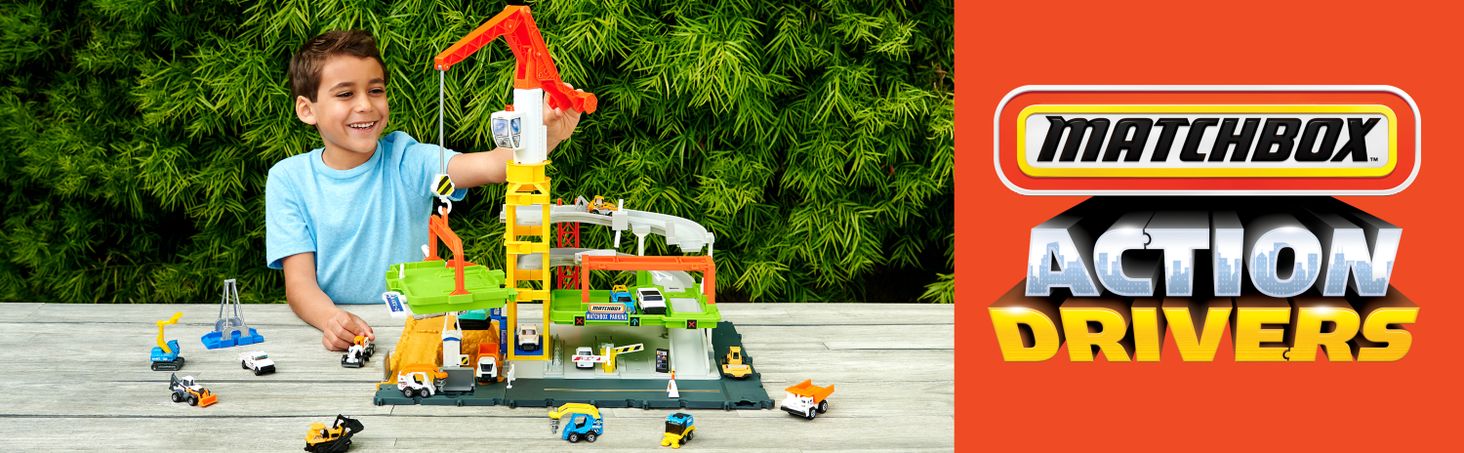 Matchbox™ Prawdziwe Przygody Strefa budowy top