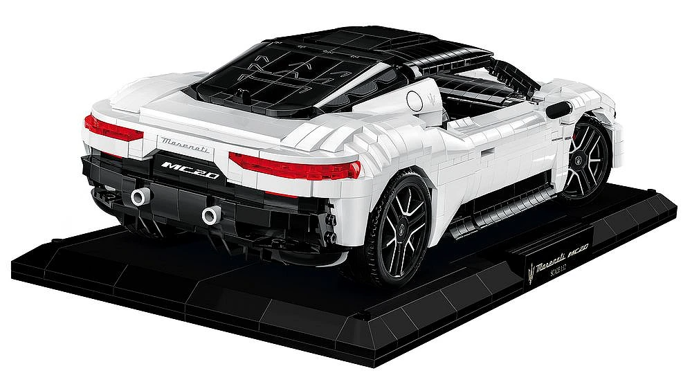 COBI Maserati MC20 - Executive Edition model tyłem