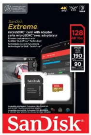 SanDisk microSDXC Extreme 128GB 190/90 MB/s - 4