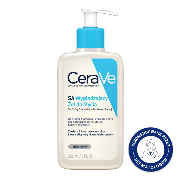 CeraVe SA Żel wygładzający do mycia 236ml