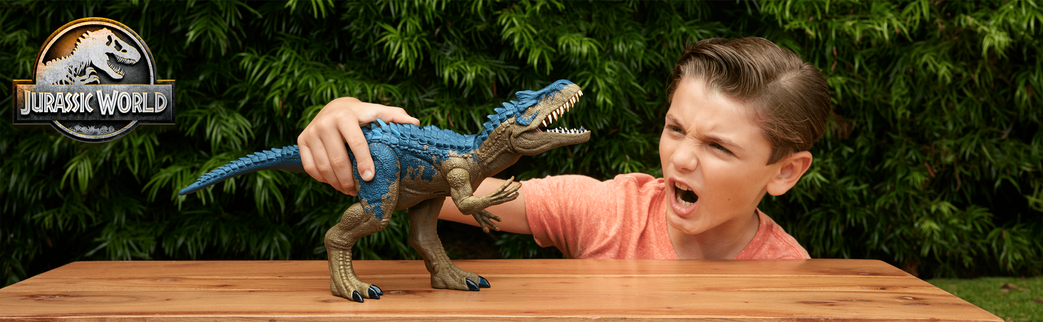 Jurassic World Allozaur – Straszny atak Dinozaur z funkcją